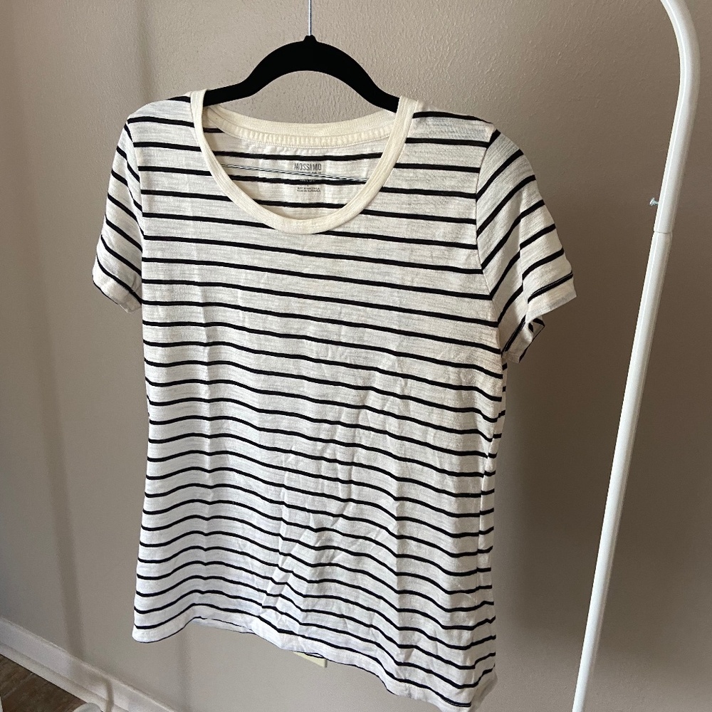 Black & White Striped T-Shirt